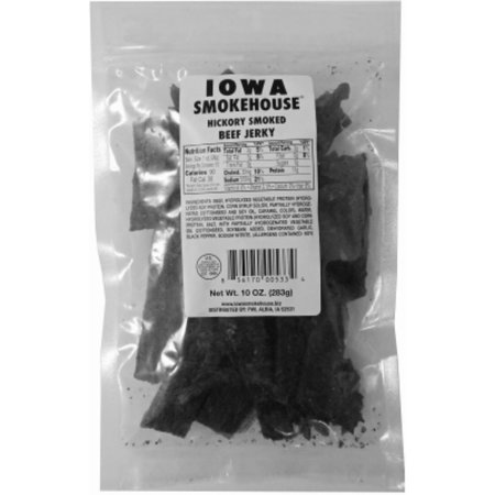 IOWA SMOKEHOUSE/PREFERRED WHOLESALE 10Oz Hickory Beef Jerky IS-10JH